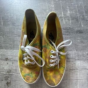 Sunflowers by Van Gogh Vans